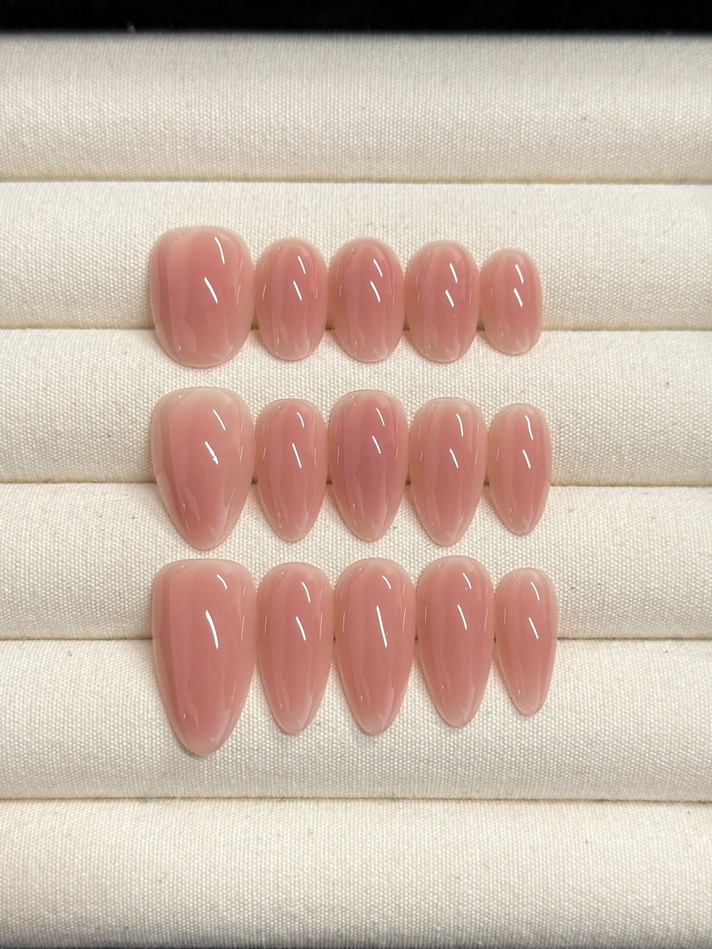Warm Blush - BIAB handmade press-on nails