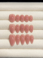 Warm Blush - BIAB handmade press-on nails