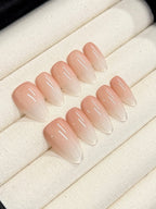 Barely There handmade press-on nails