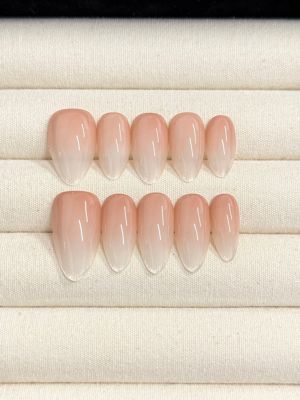 Barely There handmade press-on nails