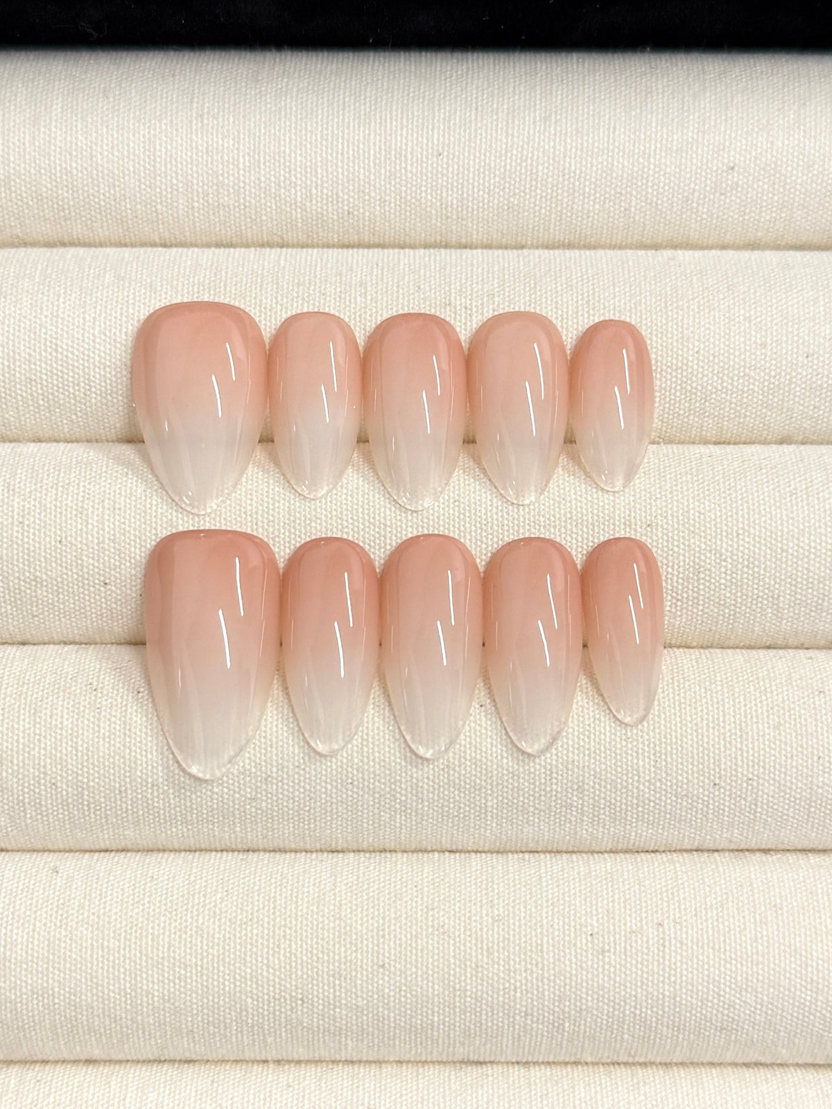 Barely There handmade press-on nails