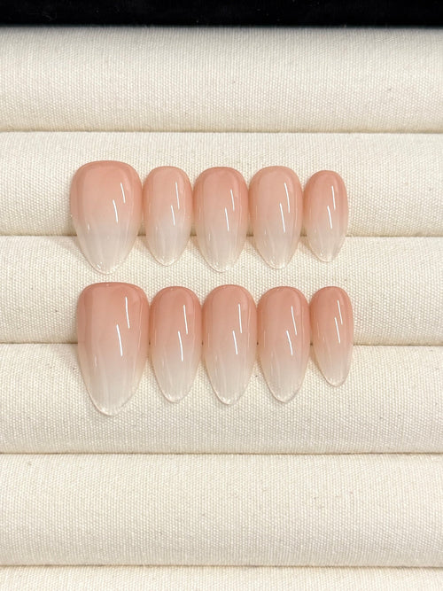 Barely There handmade press-on nails