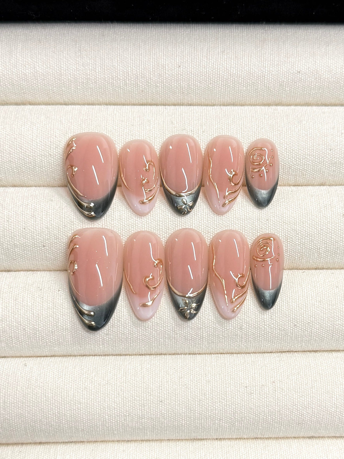 Jade Ivy handmade press-on nails